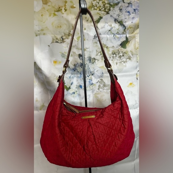 Vera Bradley Red Corduroy XL hobo bag EUC‌‌‌‌‌‌ - Picture 9 of 17
